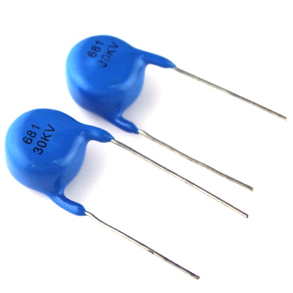 高壓瓷片電容30KV681K 片徑13.2mm 681K/30KV電焊機 醫療電 源常用